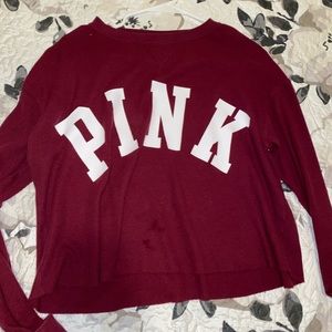 pink long sleeve